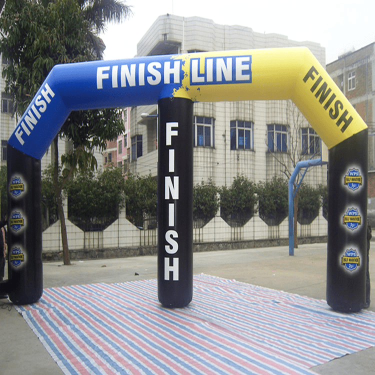 Custom inflatable event arch with full-color branding